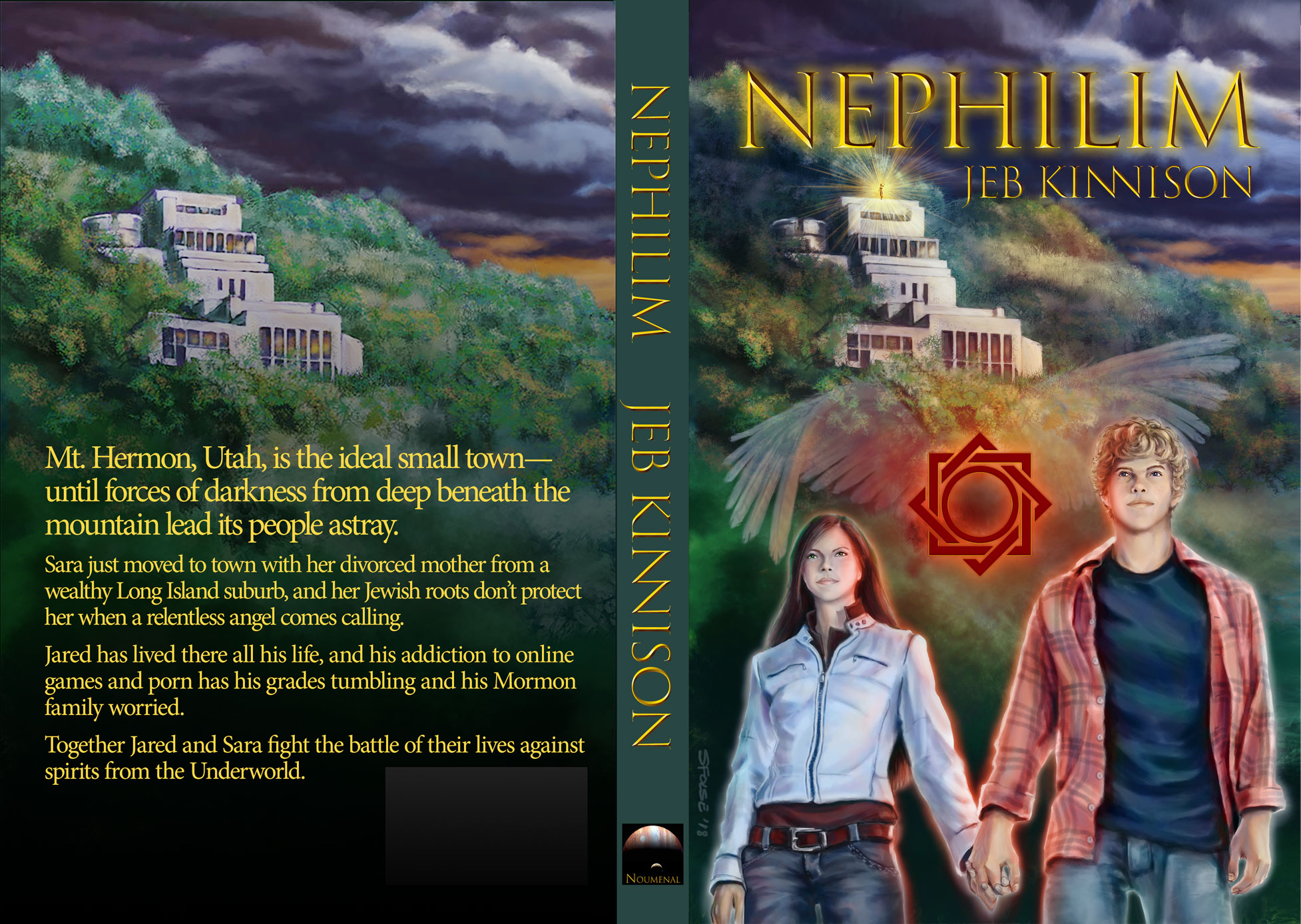 Nephilim Print Cover by Augusta Scarlett, Copyright © 2018 Jeb Kinnison